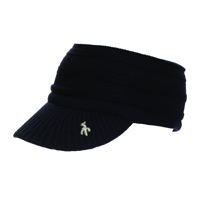 Hillary Knit Visor | Green Lamb