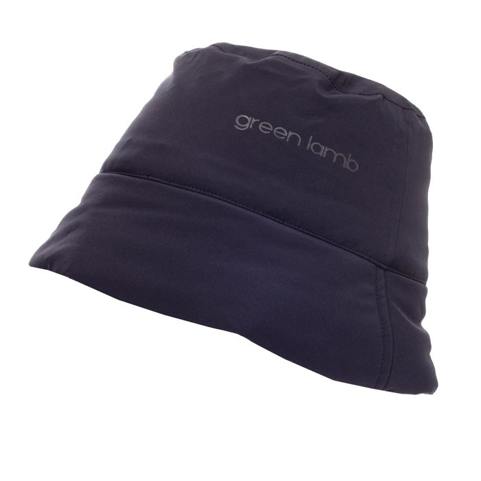 Krizia Waterproof Hat Green Lamb
